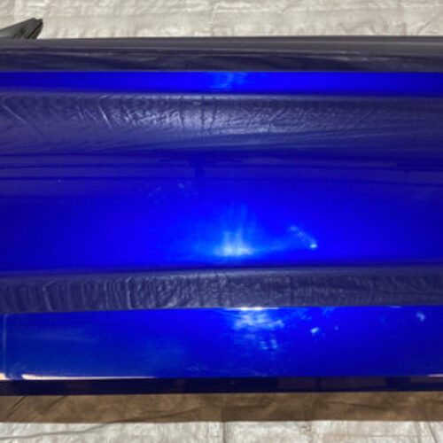2015-2020 Ford Mustang S550 Driver Side Door Assembly / Deep Impact Blue FM013