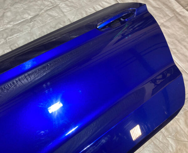 2015-2020 Ford Mustang S550 Driver Side Door Assembly / Deep Impact Blue FM013 - Image 15