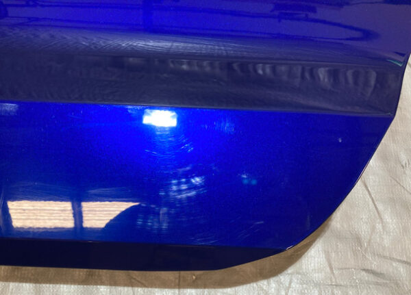 2015-2020 Ford Mustang S550 Driver Side Door Assembly / Deep Impact Blue FM013 - Image 6