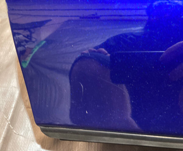 2015-2020 Ford Mustang S550 Driver Side Door Assembly / Deep Impact Blue FM013 - Image 13