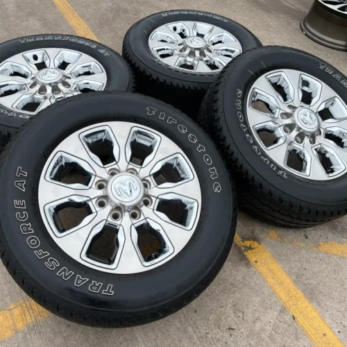 20 Dodge Ram 2500 3500 wheels rims tires 2696 OEM chrome