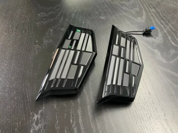 Escalade Mono & black edge emblem set for 2021, 2022, 2023, 2024